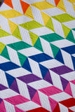 No Trim Half-Square Triangle Ruler and Pattern