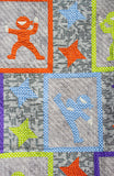 Hi-Yah! Quilt Pattern and Preprinted Templates