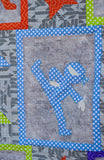 Hi-Yah! Quilt Pattern and Preprinted Templates