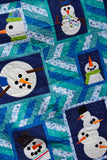 Baby it's Cold Modern Snowman Quilt Pattern