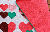 I Love You Modern Quilt Pattern