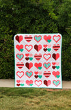 I Love You Modern Quilt Pattern