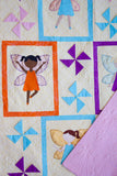 Pixie Dust - modern applique fairy quilt pattern