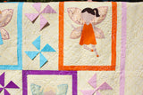 Pixie Dust - modern applique fairy quilt pattern