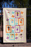 Pixie Dust - modern applique fairy quilt pattern