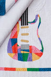 Rock Concert Modern Guitar Quilt Pattern