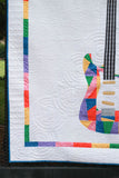 Rock Concert Modern Guitar Quilt Pattern