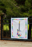 Rock Concert Modern Guitar Quilt Pattern