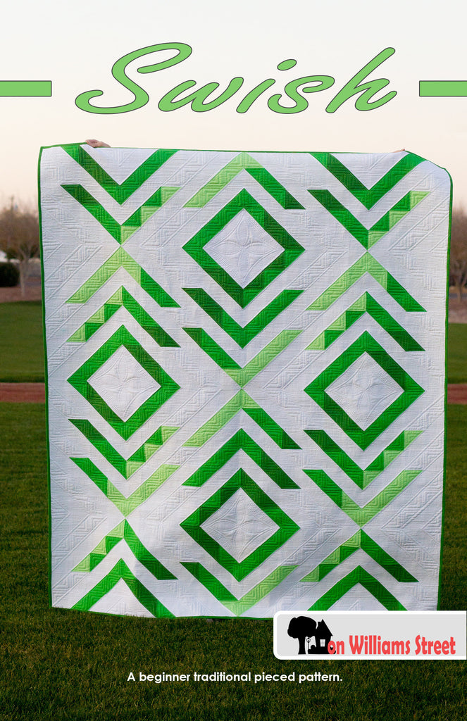 Swish Modern Quilt Pattern - Williams – PDF On Download Street
